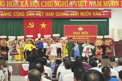 Đại hội Mặt trận Tổ Quốc Việt Nam phường Trương Quang Trọng